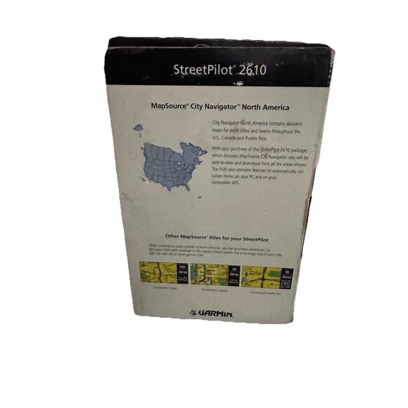 Garmin Streetpilot 2610 Navigator Complete In Original Box Remote Chords Papers - Picture 12 of 15